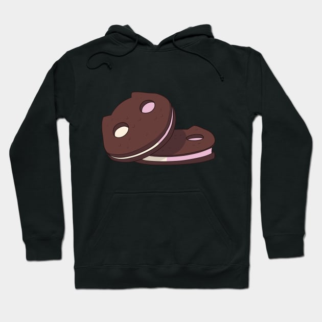 Cookie Cat Pile Hoodie by Bioticsheep